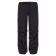 Black Thin Waistband Drawstring Detail Track Pants