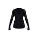 Black Knitted Ribbed Long Sleeve Cardigan